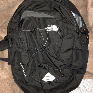 Black north face backpack